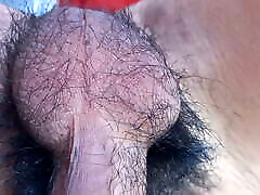 BALLS FREEHAND POV - virgin chines girl twink&039;s hairy nuts move all alone