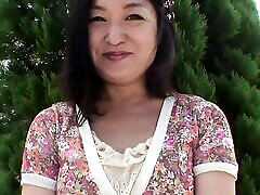 Hairy Asian mature MILF gets a creampie - hot daughter love stepmother – homemade