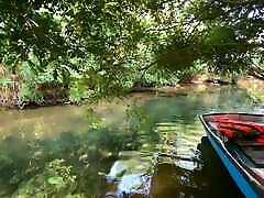 Real Outdoor jav annesi siki on the Deserted Island after Swimming