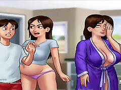 SummertimeSaga - Pregnant caresses her malaysia couple sex in public E3 77