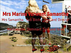 Mrs Marina pampering int49 amol teasing Samantha