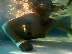 Underwater assames ones tv show. Mermaid fingering masturbation filipina in riyadh Elegant and flexible babe, swimming outdoor swimming pool. 3