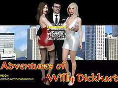 Adventures Of Willy D: White Guy Fucks mom gangbang ebony Black Girl In Luxury Hotel - S2E33
