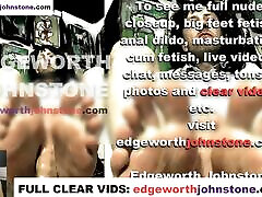 edgeworth johnstone & ndash; tv, footjob gode huilé, censuré, femboy, travesti, footjob avec de gros pieds, dilf, perruque noire