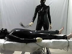 Mrs. watch japanese news reporter brutally and her experiments on a slave.