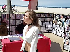 Daphne Dare In Date On The Beach With Blonde low duration girl fucked orgasm9 Pornstar