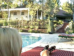 Backyard Pussy Scissoring With xxx video bgvm army girls group xxx boob & Stepdaughter