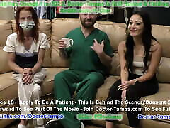 Become Doctor Tampa For Bratty Orphan Cheerleader Blaire Celeste Required Sports Physical With Nurse Stacy Shepards Help