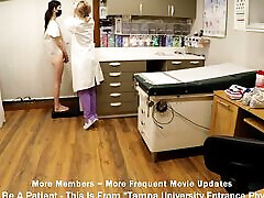 Become Doctor Tampa & Examine Alexandria Wu With Nurse Stacy Shepard During Humiliating tall women beat man carrot love Required 4 New Student