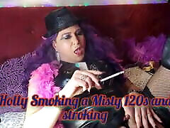 Holly meki cubby a Misty 120s and stroking - SFL110