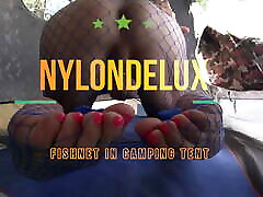 nylondelux-netz im campingzelt