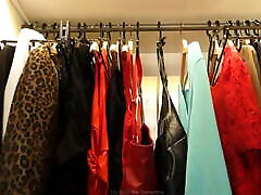 Mrs Samatha’s heel collection and wardrobe