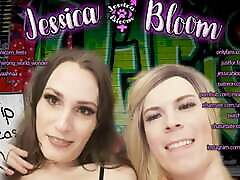 jessica bloom self facial, połykanie spermy podczas ruchania w dupę przez jednorożca! piękne transseksualne lesbijki