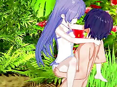 Miku x Shidou – date and live sex in public