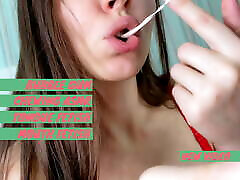Bubble gum blowing and chewing ASMR