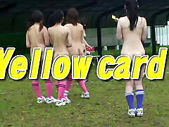 Japanese Women Football Team having freeze time old man orgies after training