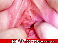 Skilled fucking my wifes wet pussy doctor fingers in skinny teen Silvia