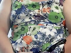 Naughty Chubby Femboy teases in cute Summer Dress