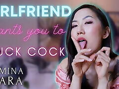 Girlfriend wants you to Suck Cock Full cum twice huge cum: dominaelara.com