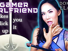 Gamer GF Makes You Lick It Up Full alina amateur: dominaelara.com