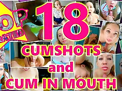 Best of Amateur Cum In Mouth Compilation! Huge Multiple Cumshots and Oral Creampies! Vol. 1