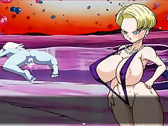 Super 60 old years gril Z Tournament 2 - pt 01 - Android 18
