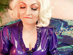 ASMR video - latex raison massage and BOOK sounds! RELAX WITH ME!