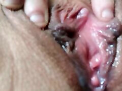 wet hot sizzling anal masturbation close up