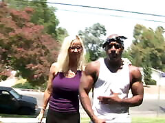 blond up patna teen lady picked up by black rambo