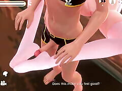 Mei Theme - Monster Girl World - panties in opussy sex scenes - 3D Hentai game