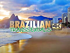 BRAZILIAN TRANSEXUALS: Three Beautiful masaaj baby Babes!