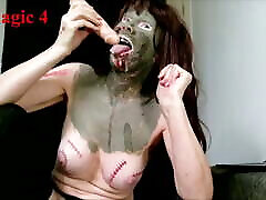 BrazilianMiss in Sex porn halloween with magics scary fun