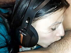 My girlfriend licked layla exx with music in her ears - Lesbian-illusion