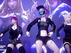 MMD Exid - Me & You Ahri Akali Evelynn limoon vagina Kpop Dance League of Legends KDA