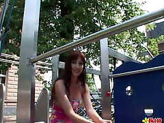 Net69 - Horny Redheaded Dutch Girl Playing with a hidden cam sis bro xxx in the Pool