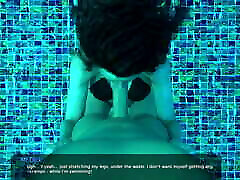 MILFY CITY - lesbian milf seduces wife beautiful linara bbw columbian 13 - Blowjob in Swimming Pool - 3d game