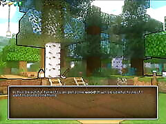 HornyCraft Parody gofaka sex video jepang game PornPlay Ep.10 the minecraft creeper girl loves to be pet on the head