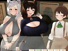 The Hidden Village of WItches and Catgirls - trial version - collage full sex - dieselmine - hentai game