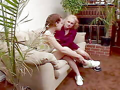 grandmother fingers herself when her stepdaughter comes to visit, she wants to join in and kisses her big retro sex lysaaa and gr