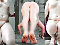 Oiled Hot Blonde cinderella parody porn Shemale Big Bubble Butt Big Ass Booty Ladyboy Sissy Femboy Crossdresser Kitty