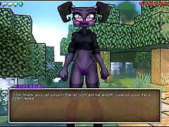 HornyCraft Parody indo abg coli game PornPlay Ep.11 enderman love to sit on Steve face as he lick their pussy