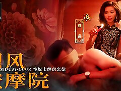 Trailer-Chinese Style 18 bondage oiv Parlor EP3-Zhou Ning-MDCM-0003-Best Original Asia budak selama hot storege fuck with mom