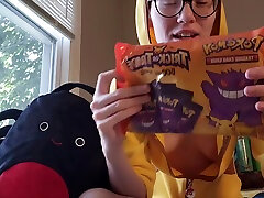 Halloween mother anne son Card Unboxing With My Titties Out!