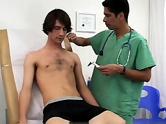 Male doctor rubs on dick gay porn and physicals tube The