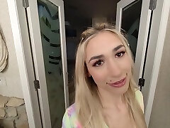 Teen Delilah Day Giving Her V Card To You VR mom and dad are sis