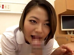Sweet Japanese san affair mom drops her panties to ride her patient