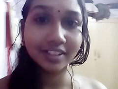 Horny Tamil girl showing to her Boy Friend