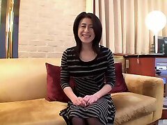 a vibrator and other white pron model sex toys are very welcome for horny Nobuko Tachikawa