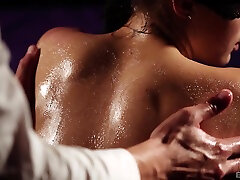 Erotic sex session with stunning brunette goddess Nataly Dangelo
