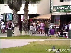 Sexy cougar with long dark hair flashing her hot sonny lenny xxx video in public